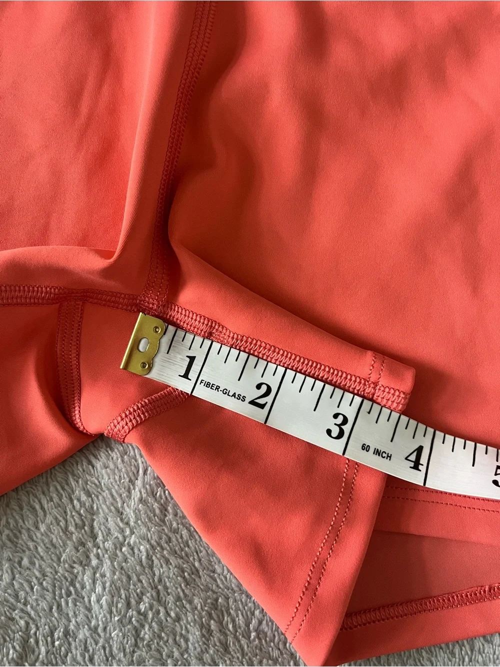 Alo Airlift Biker Shorts 3.5” coral pink